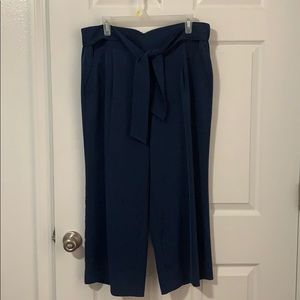 Dark blue capris